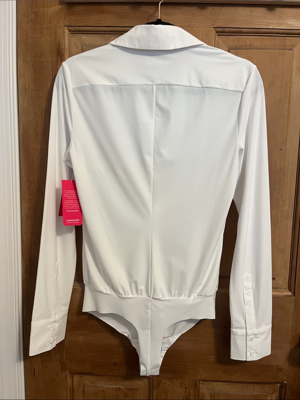 NWT Commando “Type A” Classic Button Down Bodysuit in White - Picture 10 of 10